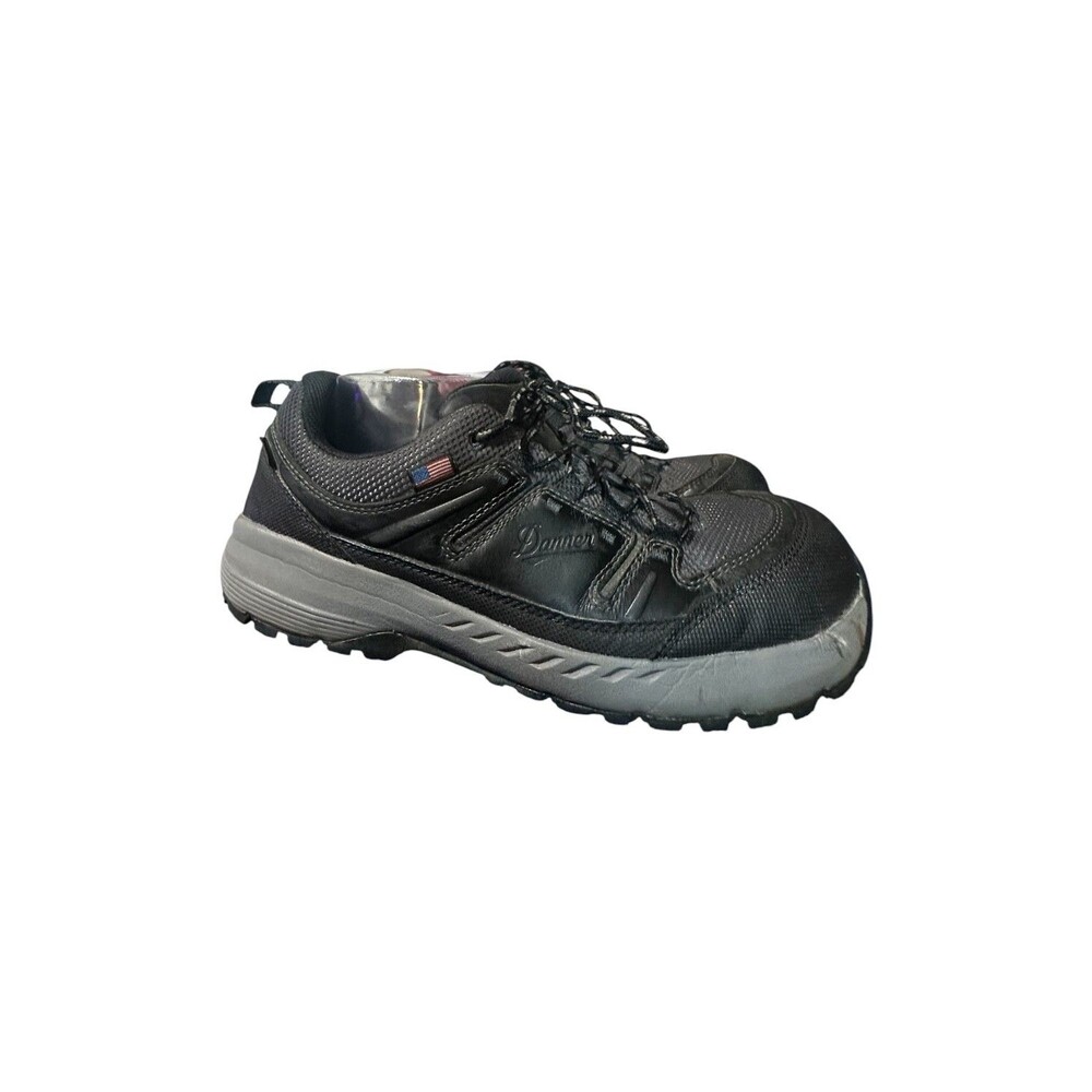 Danner Boots Black Belt 3" #18211 Size 9.5 EE Composite Toe Safety Black Work
